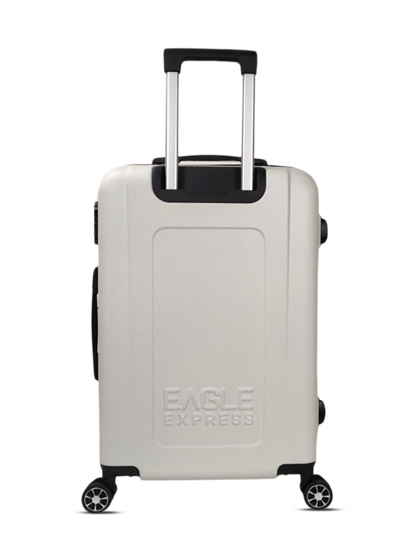 VENTURE ABS HARD TROLLEY 20 inch WHITE