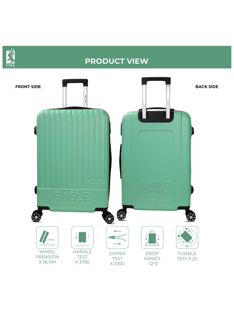 FUSION ABS HARD TROLLEY 28 inch LIGHT GREEN