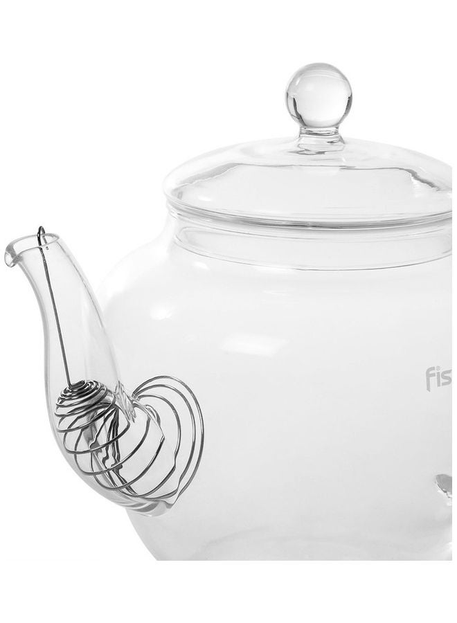 Glass Teapot With Removable Infuser Clear 1000ml