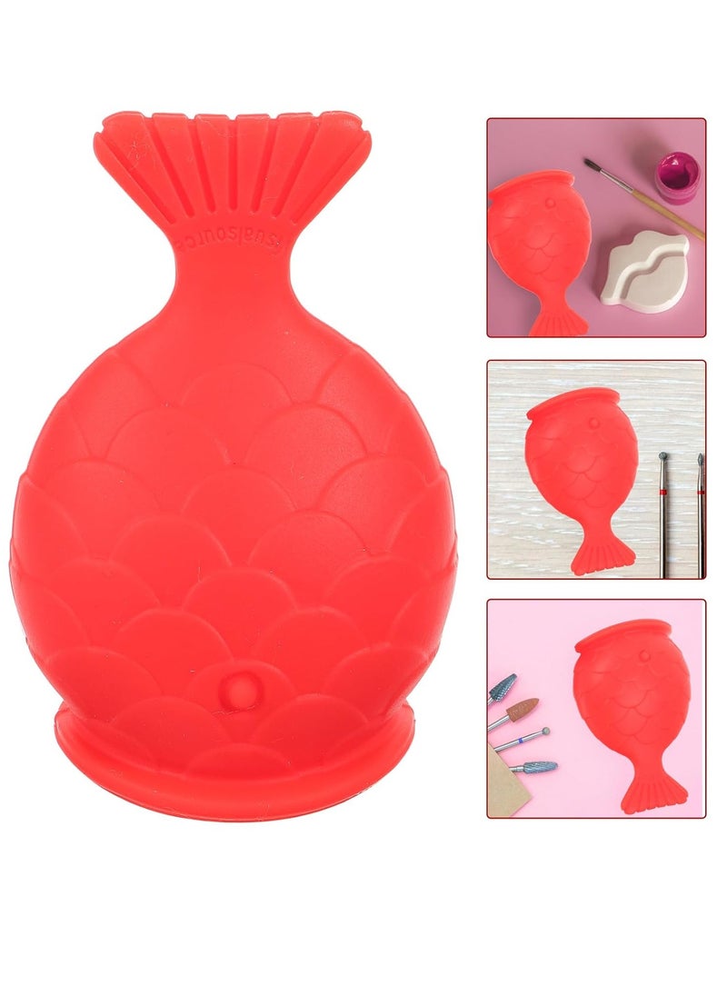 Silicone Fish Lip Filler (red) Tools Reusable Lip Enhancer Lip Silicone Plumper Lip Plumping Device Lip Suction Plumper Womens Lip Plumper Lip Silicone Plumping Device