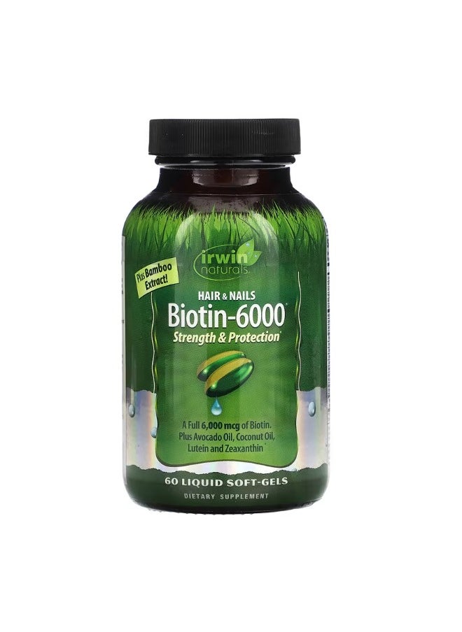 Biotin6000  60 Liquid SoftGels