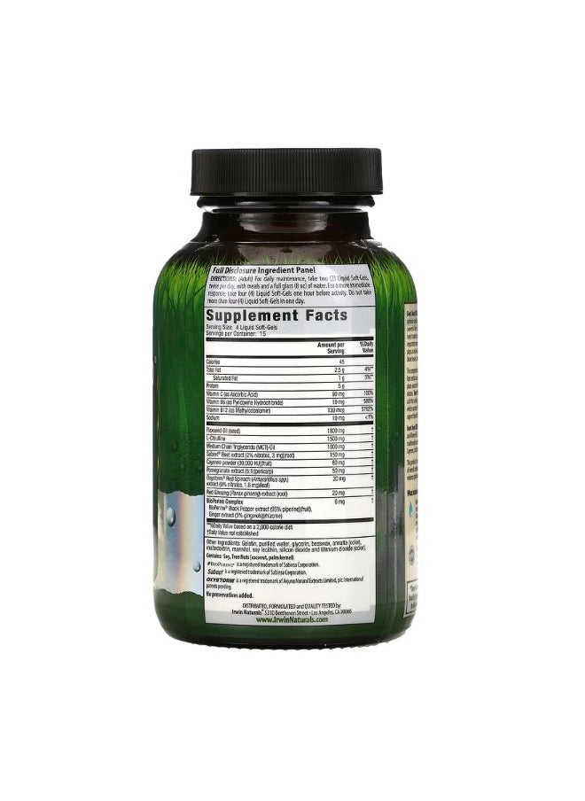 Beet Root RED MaxConversion with Nitric Oxide Booster 60 Liquid SoftGels