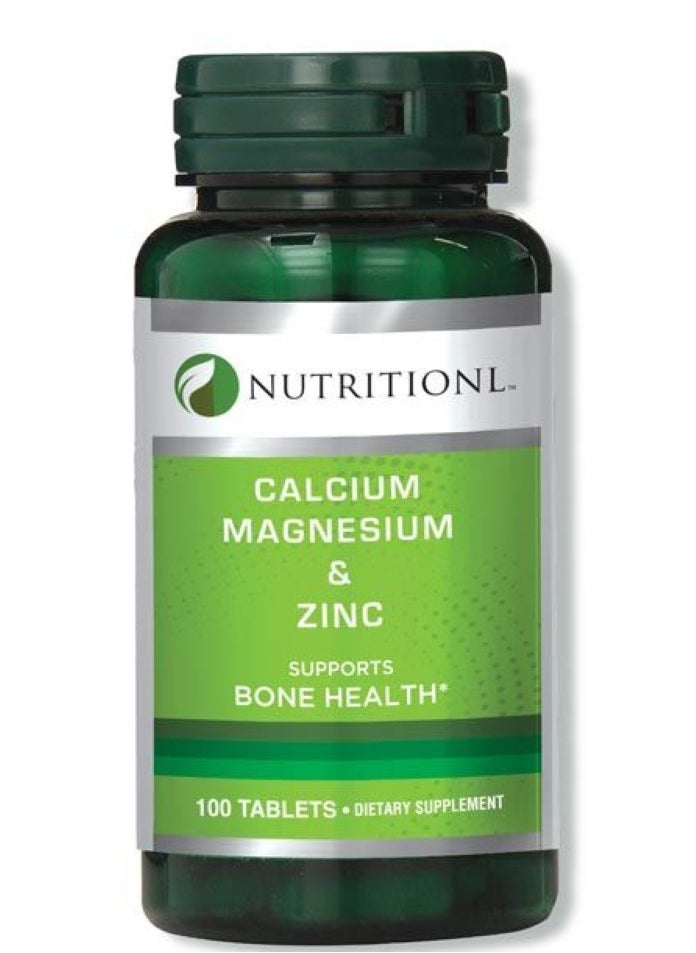 Nutritionl Calcium Magnesium & Zinc Tablets 100's