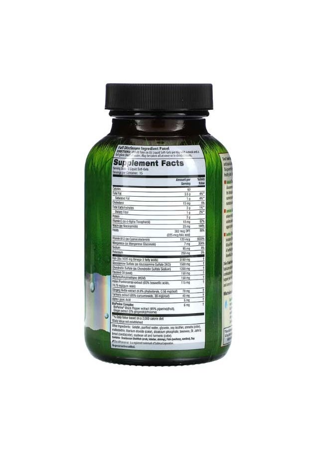 3in1 Joint Formula 90 Liquid SoftGels