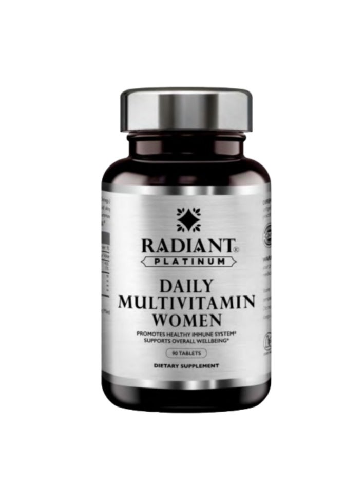 Radiant Platinum Daily Multivitamin Women 90 Tabs