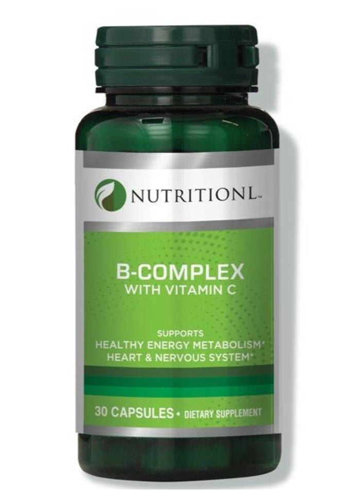 Nutritionl B-Complex With Vitamin C Caps 30's