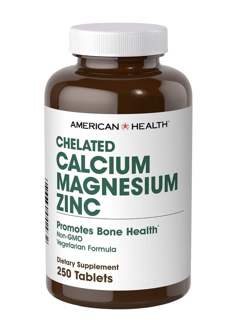 Calcium/Magnesium/Zinc Tablets, 250 Count