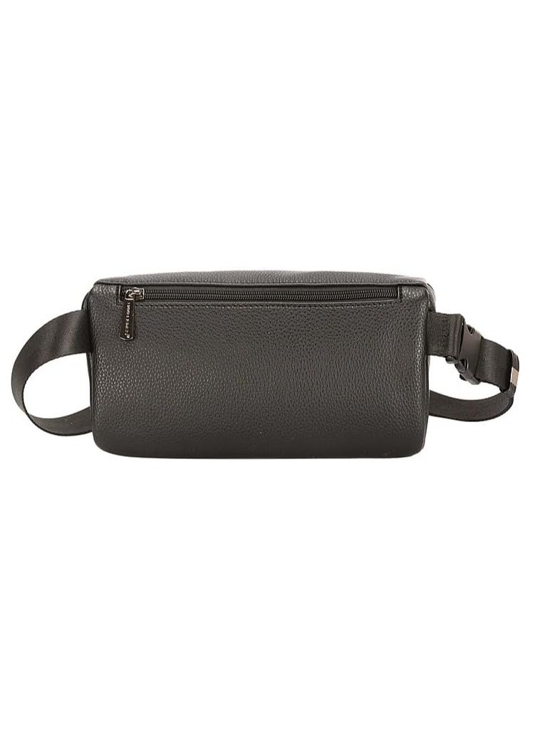 women's fanny pack bag in model CM6845-1- David Jones Waiste And Shoulder Sport Style Fanny Pack Color Black