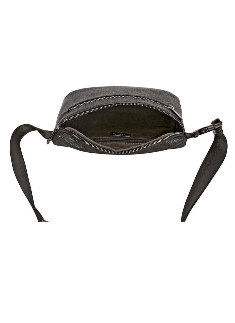 women's fanny pack bag in model CM6845-1- David Jones Waiste And Shoulder Sport Style Fanny Pack Color Black