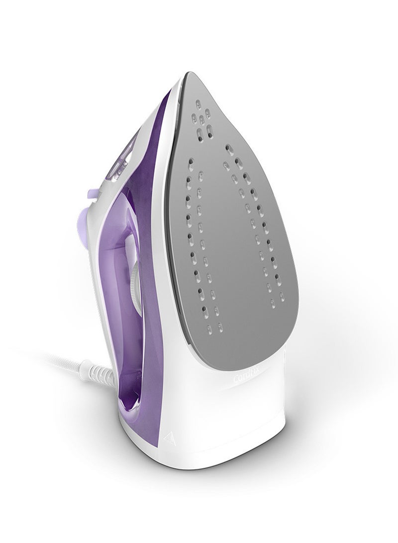 1000 Series Steam Iron With Non-Stick Soleplate And Variable Steam Setting To Remove Wrinkles Efficiently,Continuous Steam Up To 20G/Min 90G Of Steam Boost,Slim Tip Soleplate 1.1 kg 1800 W DST1020/36 Purple