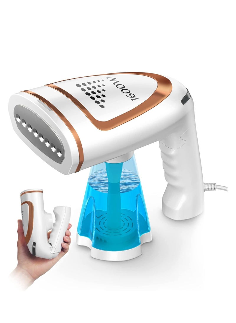 Handheld Steam Iron, Portable Steam Hanging Iron with 200ml Water Tank Foldable Steam Hanging Iron for Home and Travel