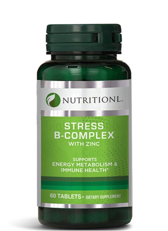 Nutritionl Stress B-Complex With Zinc 60 Tabs