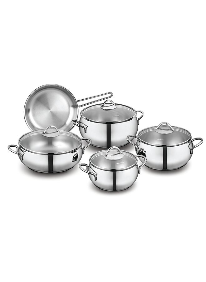 Tombik 9 pcs. Cookware Set- Granita