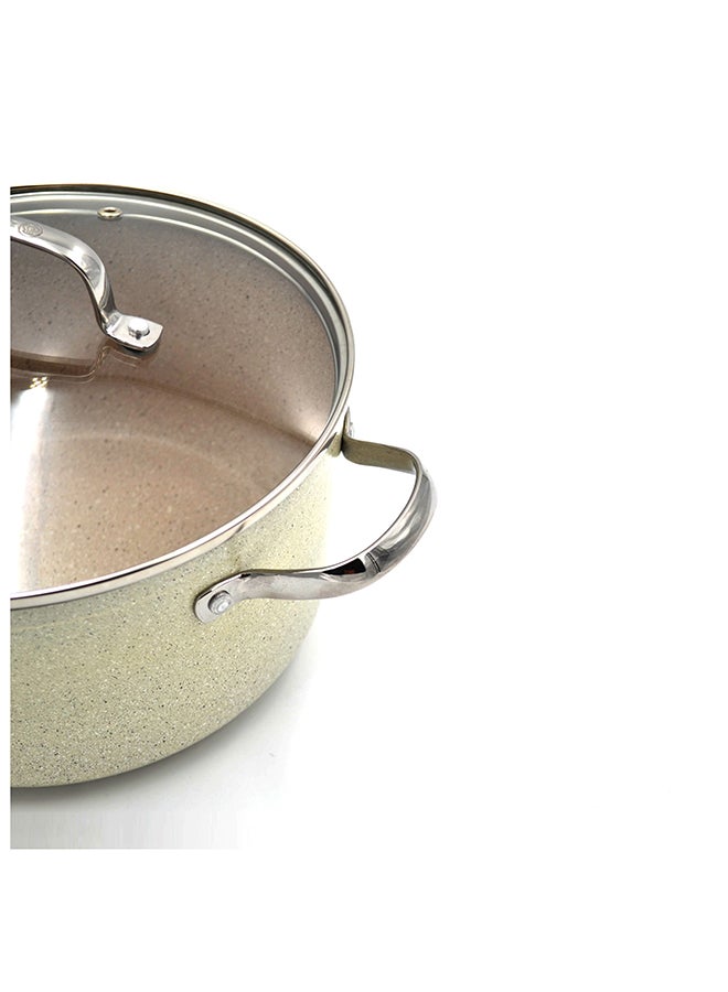 Granita Alu. Stainless Steel Casserole Pot 3L Volcanic 20x10.5 cmcm