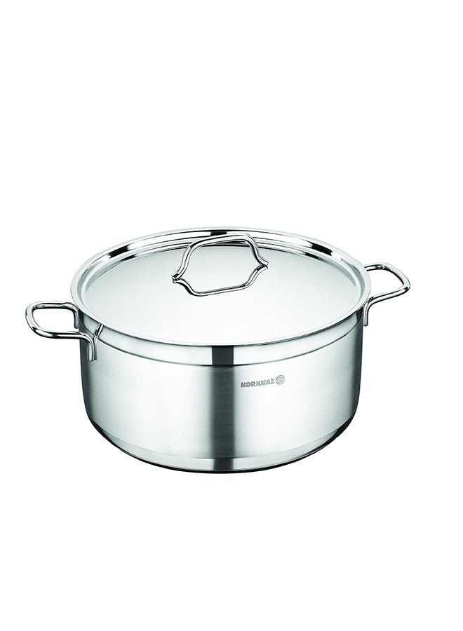 Alfa Stainless Steel Casserole Pot 6.8 l Silver