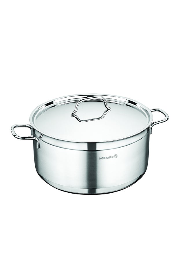 Alfa Stainless Steel Casserole Pot 2.5 l Silver