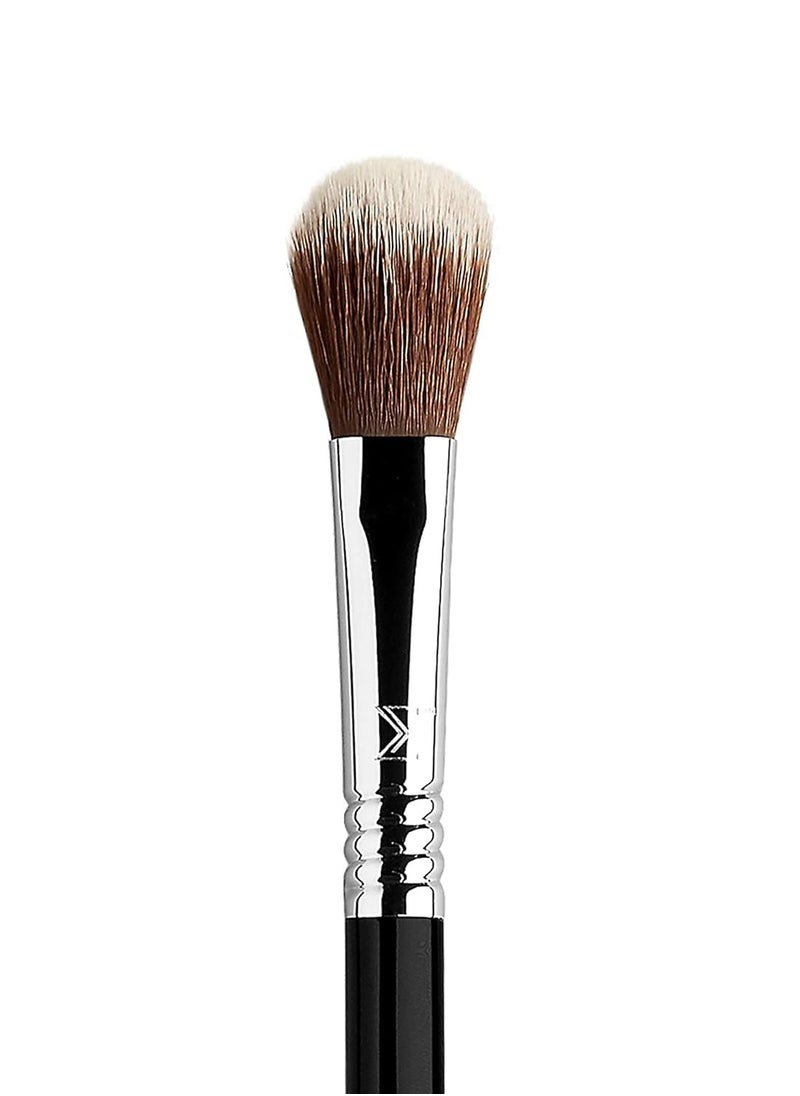 Sigma Beauty Professional F03 High Cheekbone Highlighter™ and Contouring Synthetic Face Makeup Brush with Sigmax® fibers for Buffing and Highlighting Nose, Chin and Cheekbones