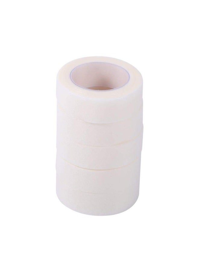 False Eyelash Tape, 10 Rolls Non-Woven Adhesive Eyelash Extension Tape Breathable Lash Glue Pad for Eyelash Extension