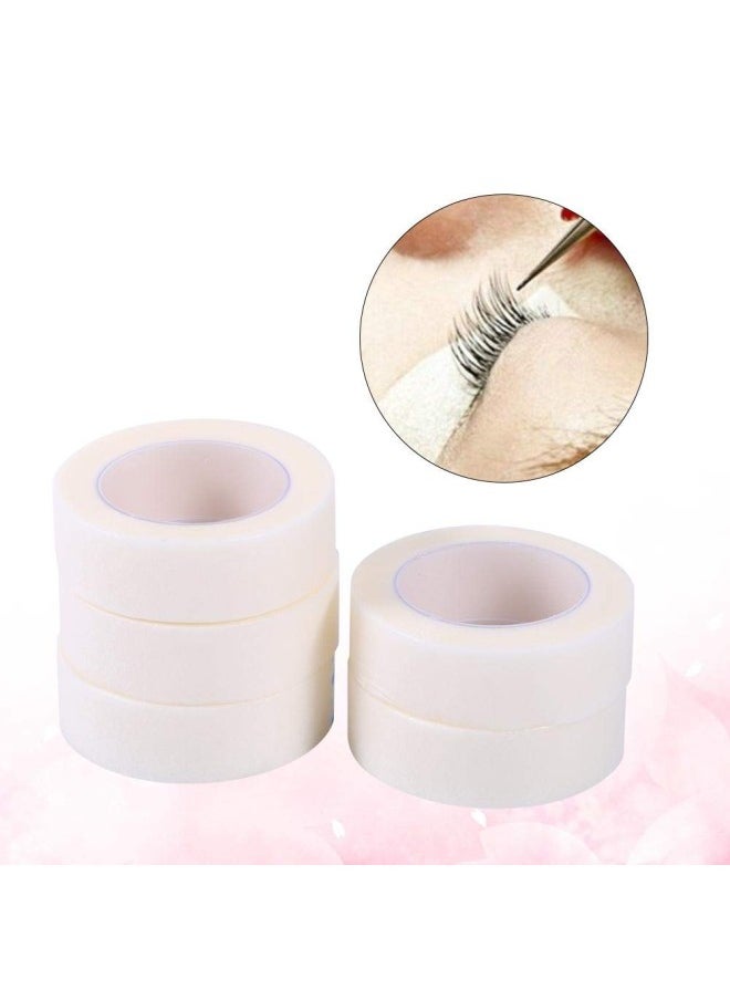 False Eyelash Tape, 10 Rolls Non-Woven Adhesive Eyelash Extension Tape Breathable Lash Glue Pad for Eyelash Extension