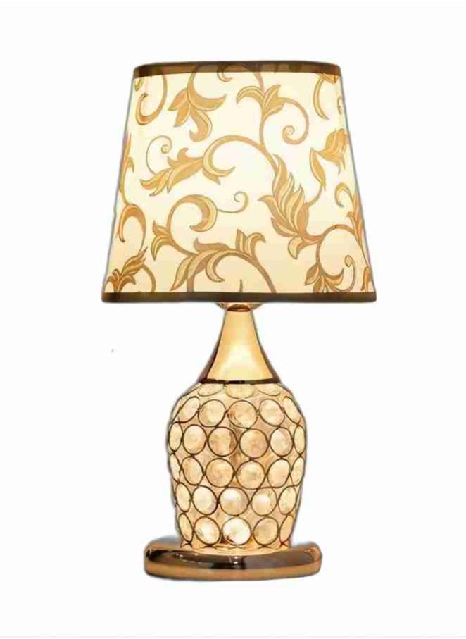 Crystal Table Lamp  golden 37*20*20cm