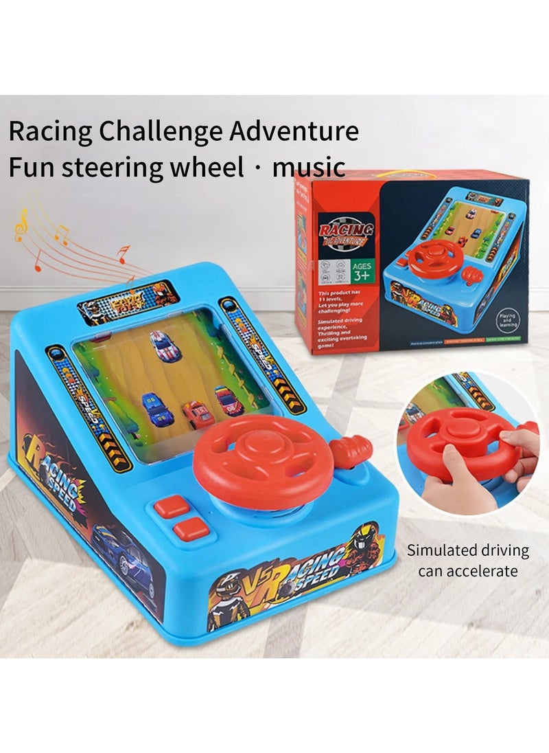 Interactive Racing Dashboard Toy – Realistic Features, LED Lights, Sounds, Speedometer, Perfect Gift for Kids & Racing Enthusiasts