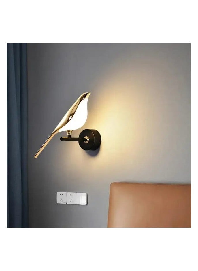 Modern LED Wall Lamp Magpie Bird Light Indoor Lighting Home Bedside Bedroom Living Room Simplicity Art Decorative Wall Lighting