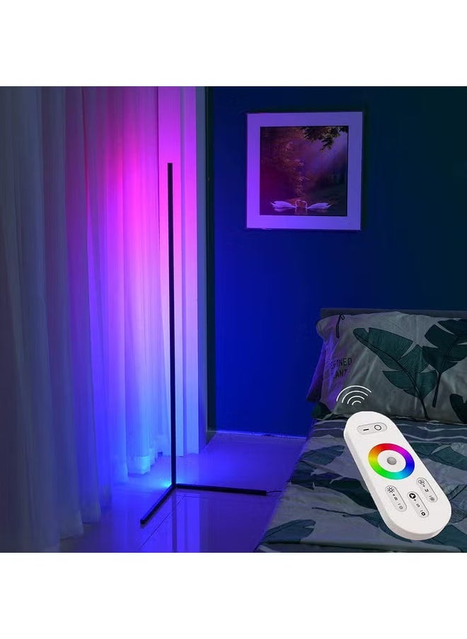 RGB Smart Corner Floor Lamp Multicolour 1.4meter