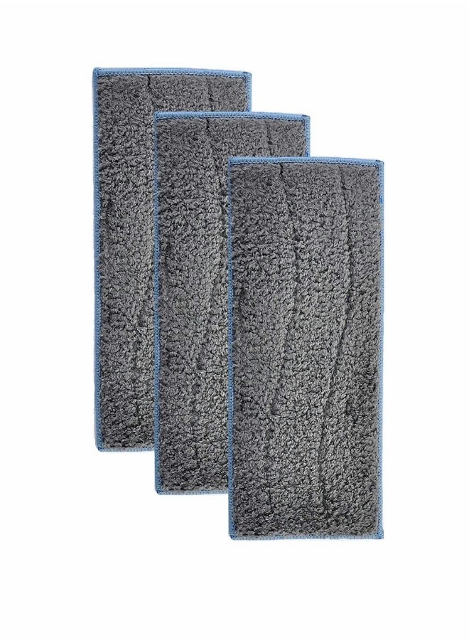 Replacement Washable Wet Mopping Pads, Replacement Washable and Reusable Compatible for iRobot Braava Jet M6, 6110, 6112 Robot Mop, 3 Pack