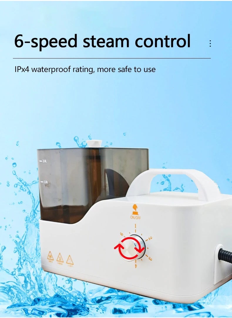 Steam Cleaner, 2600W Steam Mop, 3.5 Bar Steam Pressure, 1.4 Liter Tank Capacity, High Temperature Kills 99.99% of Viruses & Bacteria