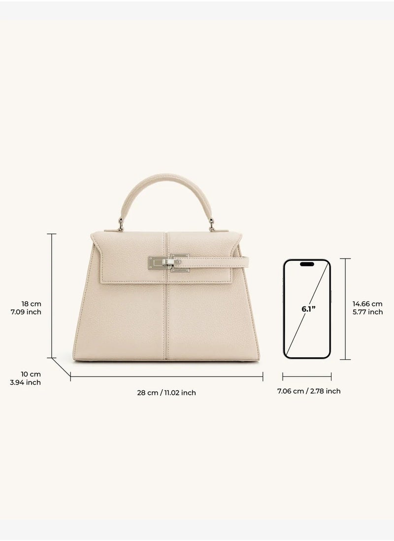 PEI Elise Large Tote - White