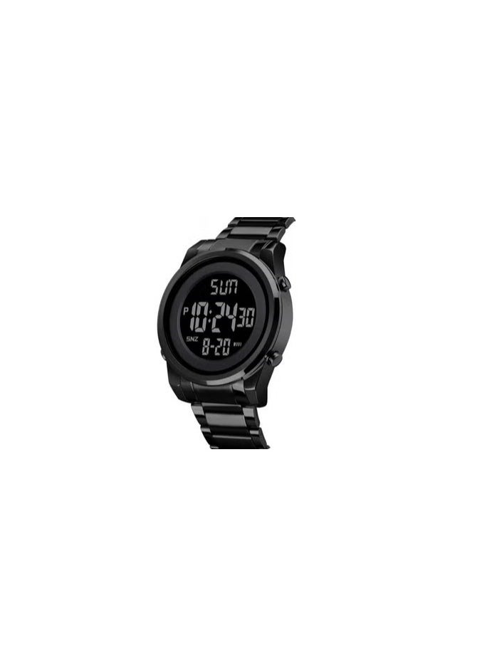 Men's Digital Business Watch - 52 mm - Black