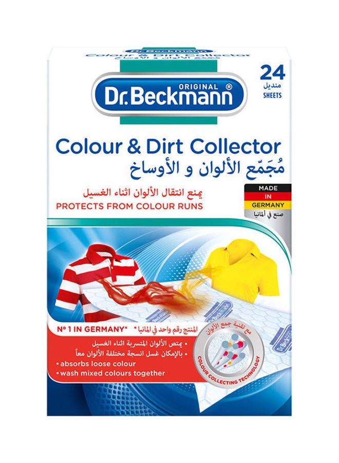 Colour and Dirt Collector 24 Sheets