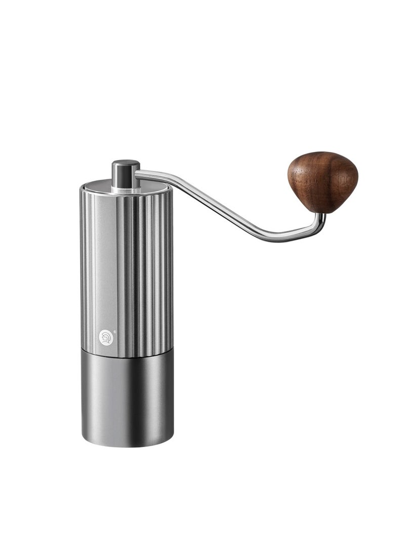 zeroHero Z3 Manual Coffee Grinder - 420 Stainless Steel, 6-Axis Burr, 25g Bean Capacity available colors in Grey ,Silver ,Green ,Blue.