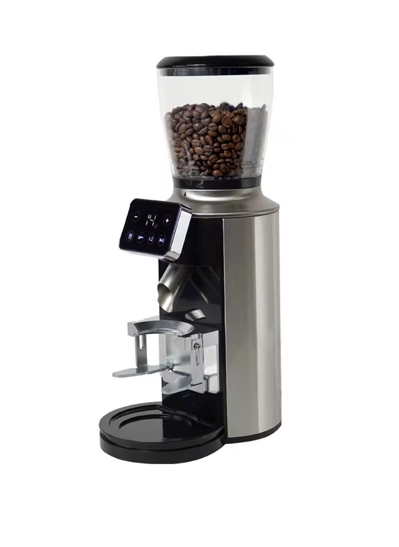 Digital Burr Coffee Grinder, 30 Grind Settings, Stainless Steel 54*20MM Conical Burr, 150W Motor, Low-Speed Grinding with Touch Control