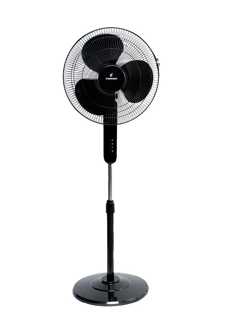 FORMOST 400mm Pedestal Fan 2 Years Warranty Black