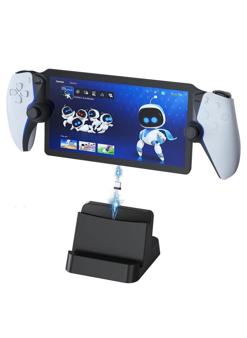 Charging Stand for Playstation Portal Remote Player, PS Portal Charging Dock, PS Portable Accessories Stand Charger Station