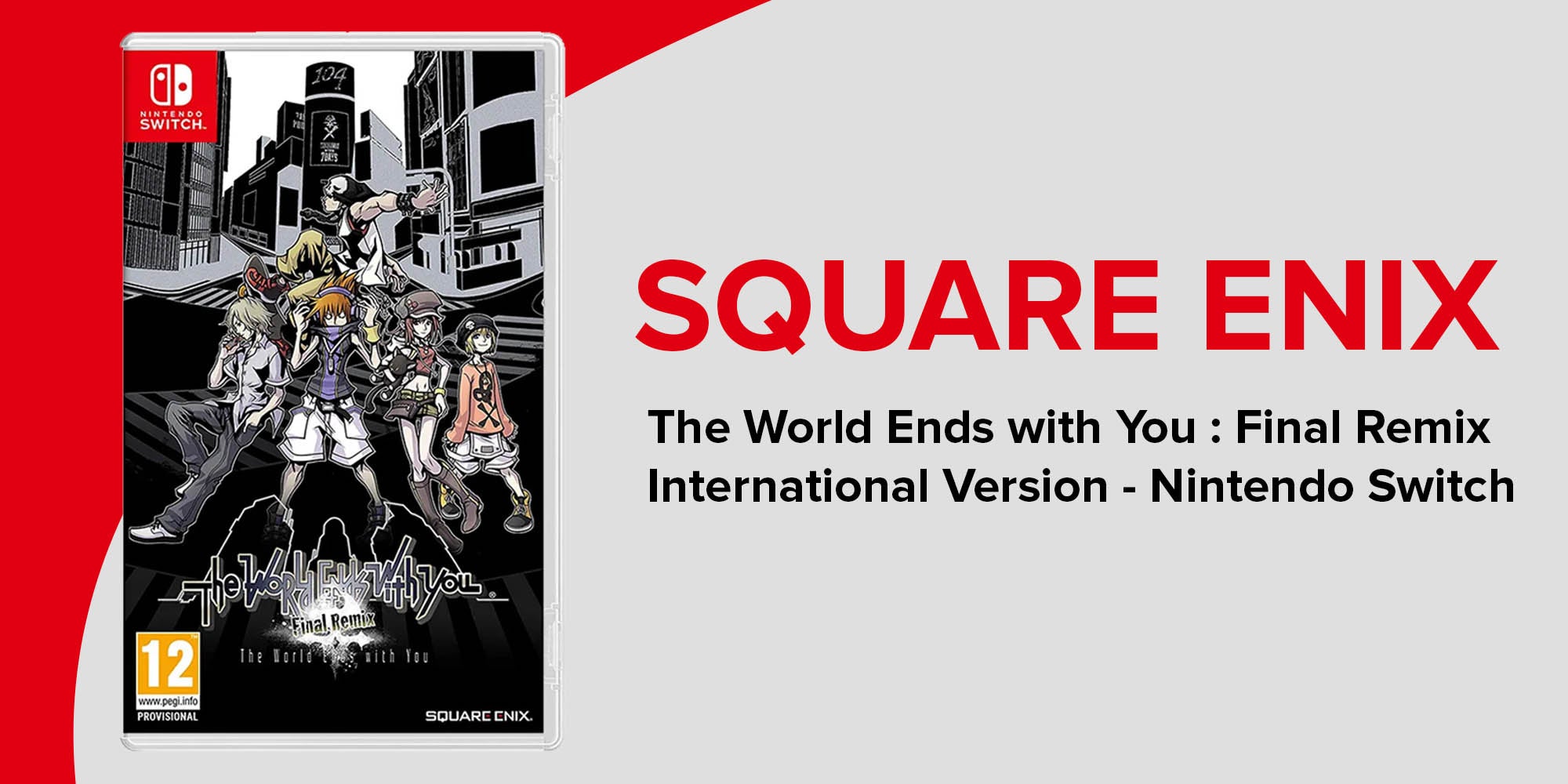 The World Ends with You : Final Remix (Intl Version) - Role Playing - Nintendo Switch