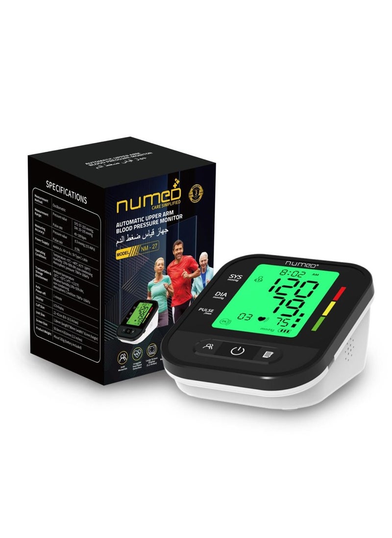 Numed Automatic Blood Pressure Monitor NM-27