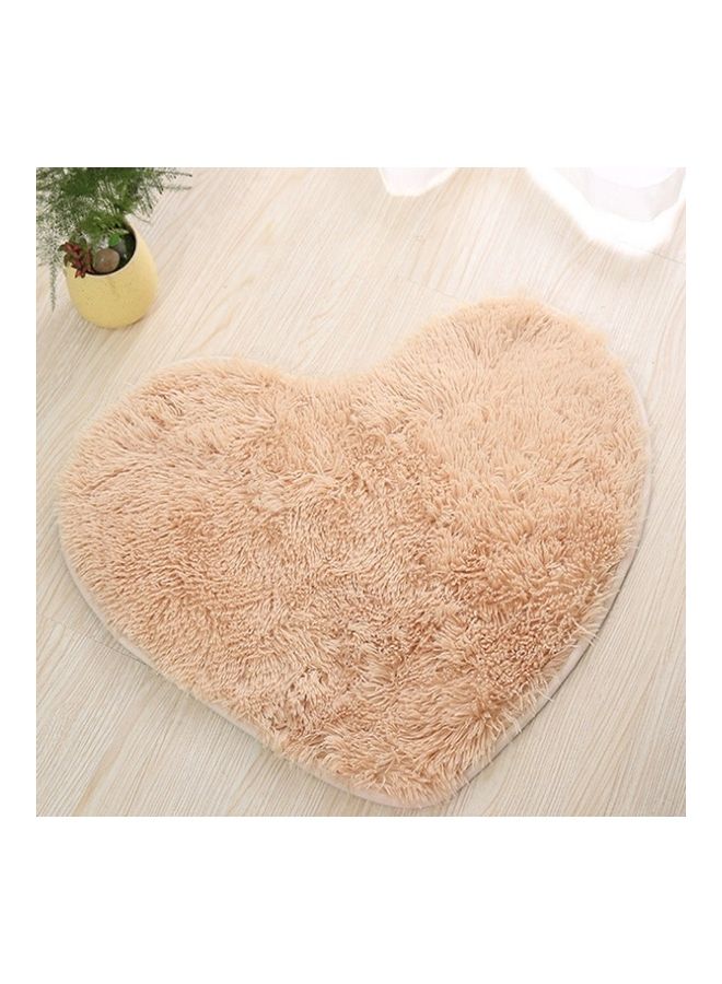 Heart Shape Non-slip Bath Mats Kitchen Carpet Home Decoration Multicolour