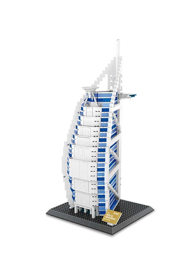 The Burj Al Arab Hotel of Dubai Building Bricks Sets