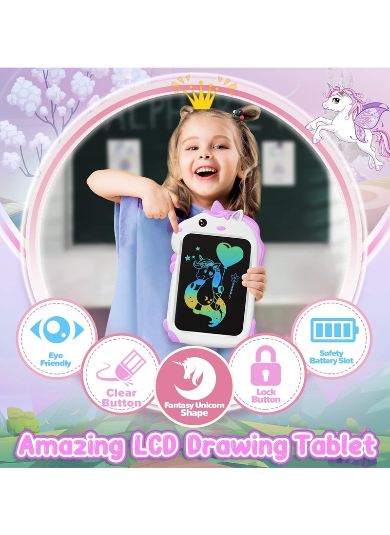 LCD Drawing Board Erasable Writing Doodle Pad Scribble Tablet Toddler Learning Educational Travel Toy