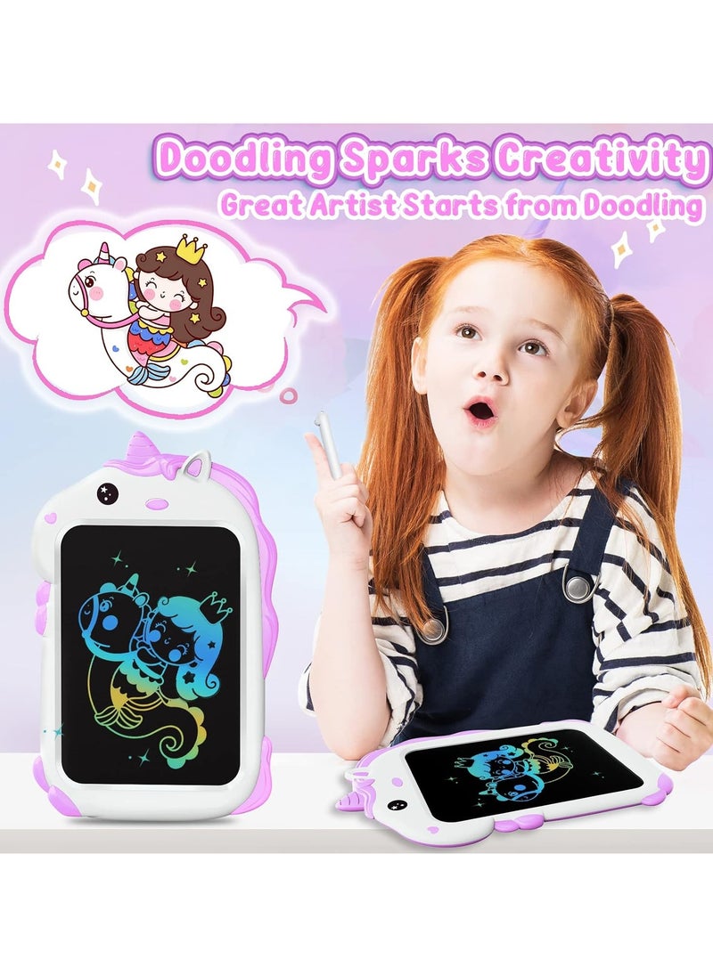 LCD Drawing Board Erasable Writing Doodle Pad Scribble Tablet Toddler Learning Educational Travel Toy