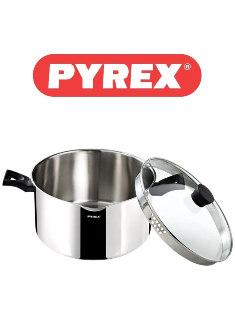 Pyrex- Expert Stewpot W/Lid 24Cm ET24AEX-N 5.7l