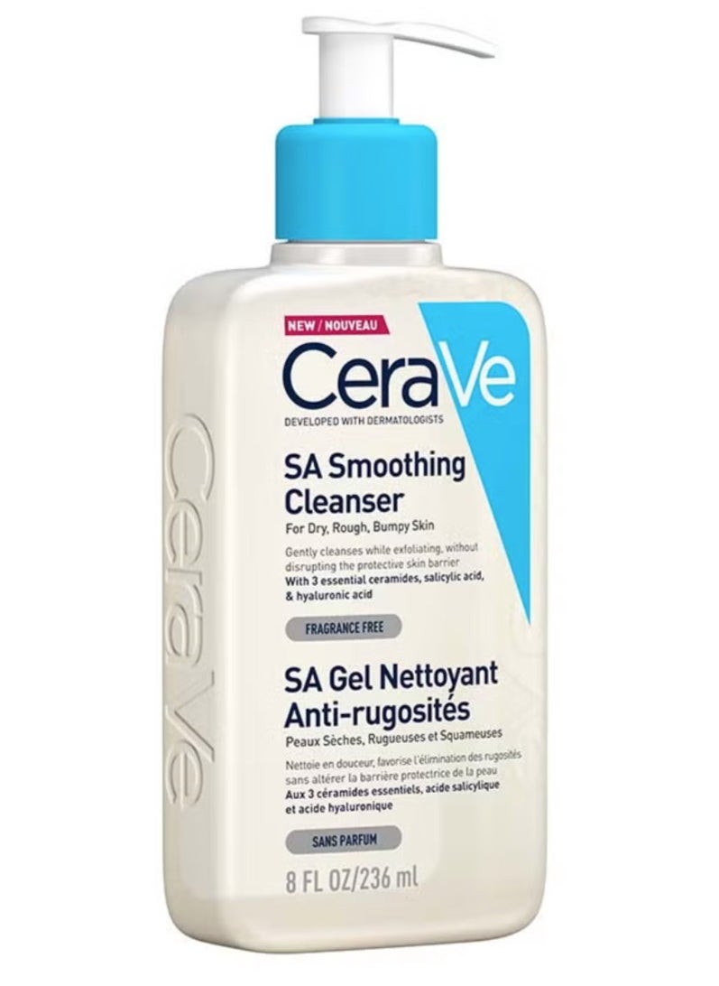 SA Smoothing Cleanser For Dry, Rough And Bumpy Skin With Salicylic Acid 236ml