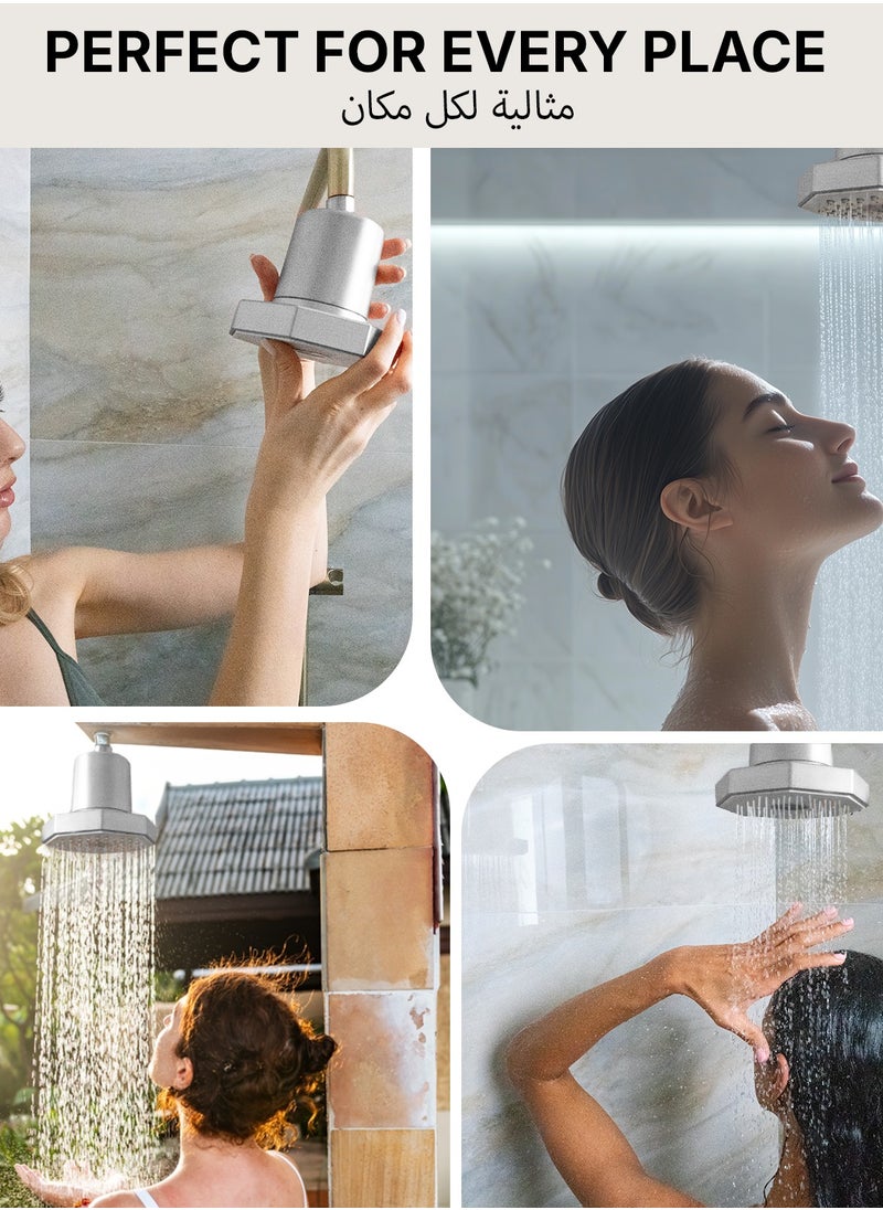 Nayra Premium Shower Head with High Pressure & Filter