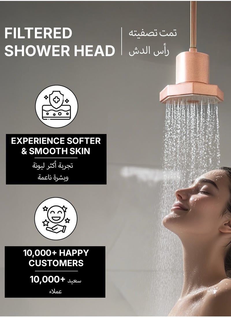 Nayra Premium Shower Head with High Pressure & Filter