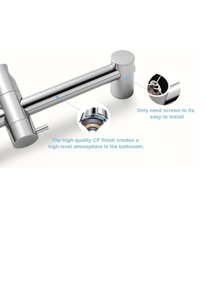 Sliding Bar Shower Kit with 3 Flow Message Set