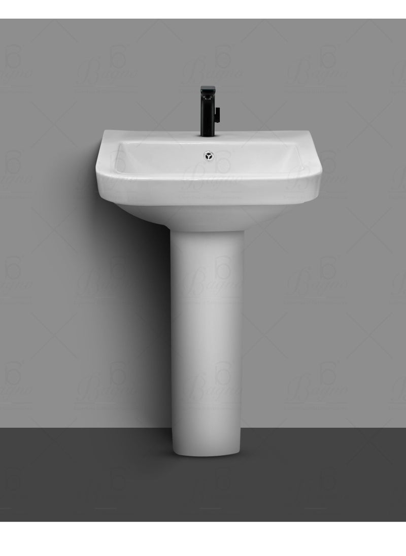 B BAGNO Basin Full Pedestal WB01