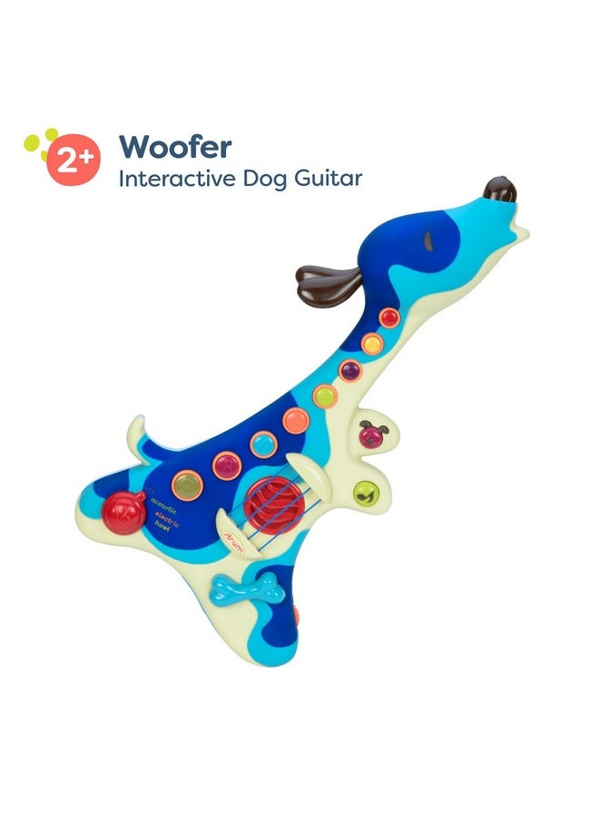 - Woofer- Interactive Dog Guitar- Musical Toys- 3 Music Modes- Big & Colorful Buttons - 2 Years +