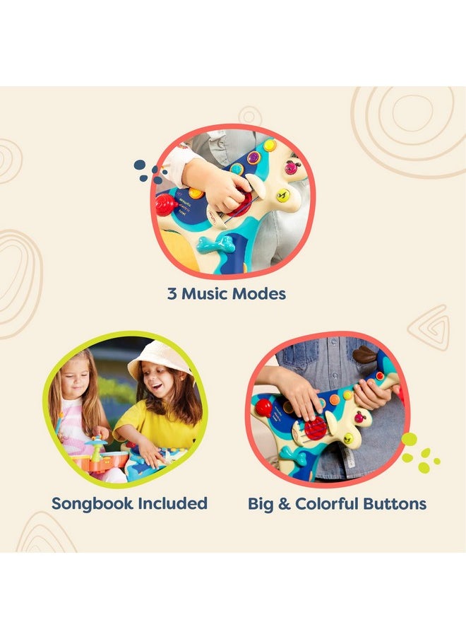 - Woofer- Interactive Dog Guitar- Musical Toys- 3 Music Modes- Big & Colorful Buttons - 2 Years +